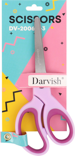 Изображение товара Ножницы канцелярские Darvish DV-2006A-3 (розовый, 14см)