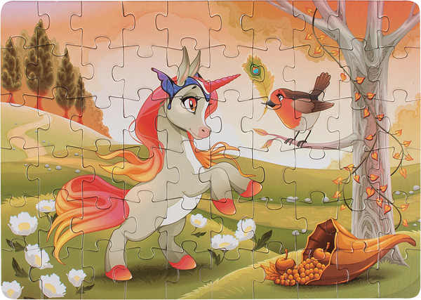 Изображение товара Пазл Dream Makers Единороги / RI6001C (60эл)