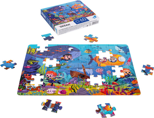Изображение товара Пазл Dream Makers Океан / RI6005C (60эл)