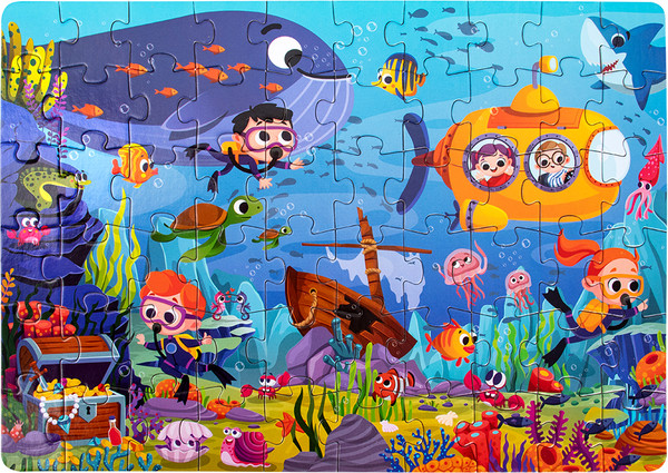 Изображение товара Пазл Dream Makers Океан / RI6005C (60эл)