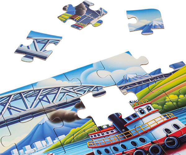 Изображение товара Пазл Dream Makers Машинки / RI6006C (60эл)