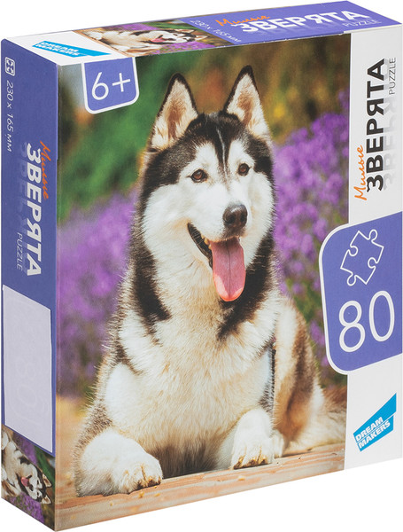Изображение товара Пазл Dream Makers Зверята / RI8002C (80эл)