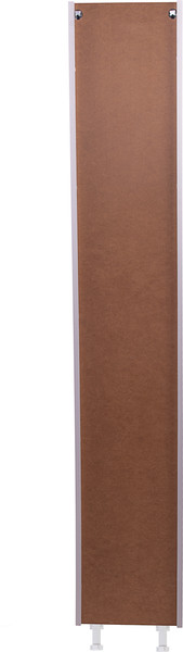 Изображение товара Шкаф-пенал для ванной Symbolite Бергамо L Люкс Plus с корзиной (белый)