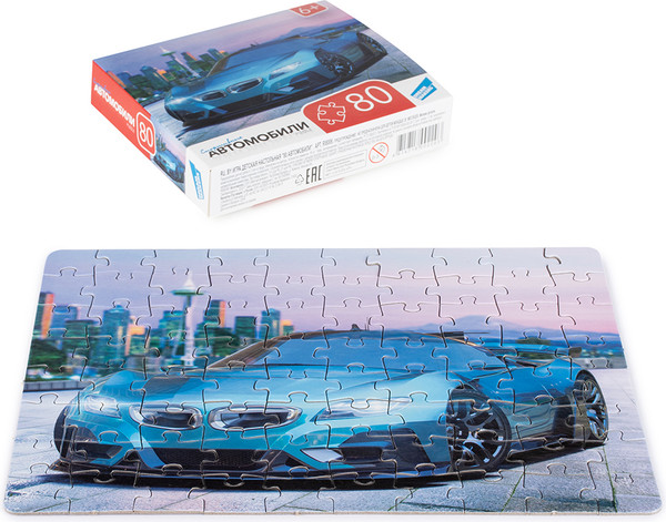 Изображение товара Пазл Dream Makers Автомобили / RI8006C (80эл)