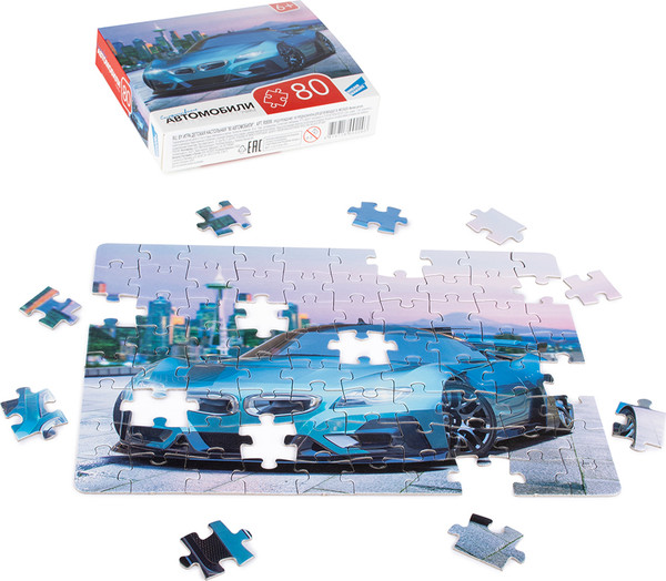 Изображение товара Пазл Dream Makers Автомобили / RI8006C (80эл)