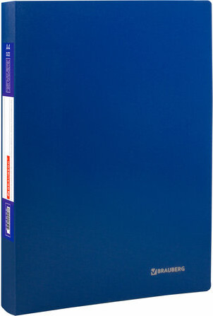 Изображение товара Папка для бумаг Brauberg Office 222638 (синий, 80 файлов)