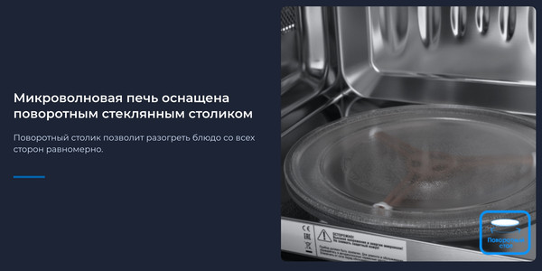Изображение товара Микроволновая печь Zugel ZMO201B