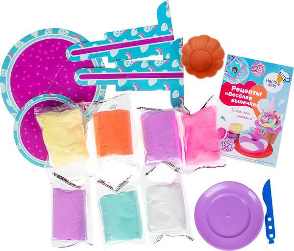 Изображение товара Набор для лепки Genio Kids Веселая выпечка / TA1717B