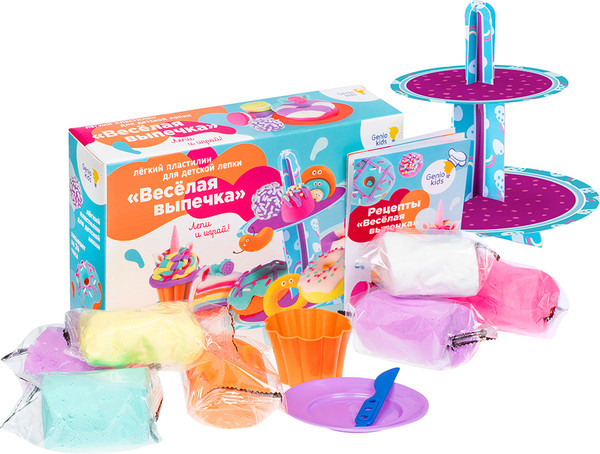 Изображение товара Набор для лепки Genio Kids Веселая выпечка / TA1717B