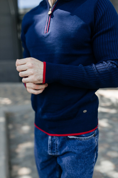 Изображение товара Джемпер Isee SG100026 (р.46, темно-синий)