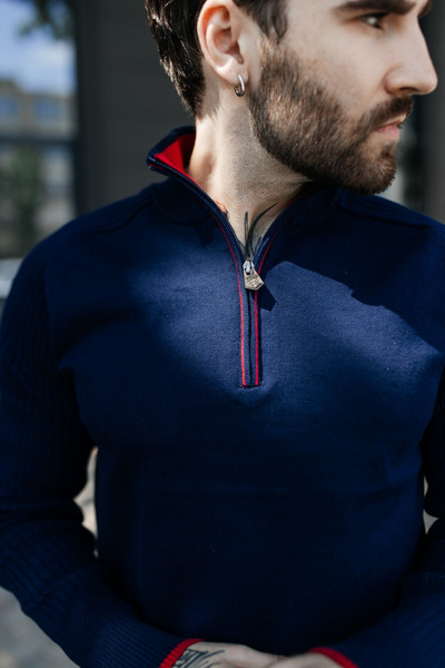 Изображение товара Джемпер Isee SG100026 (р.48, темно-синий)