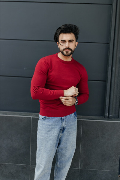 Изображение товара Джемпер Isee SG100066J (р.54, красный)