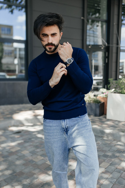 Изображение товара Джемпер Isee SG100066J (р.56, темно-синий)