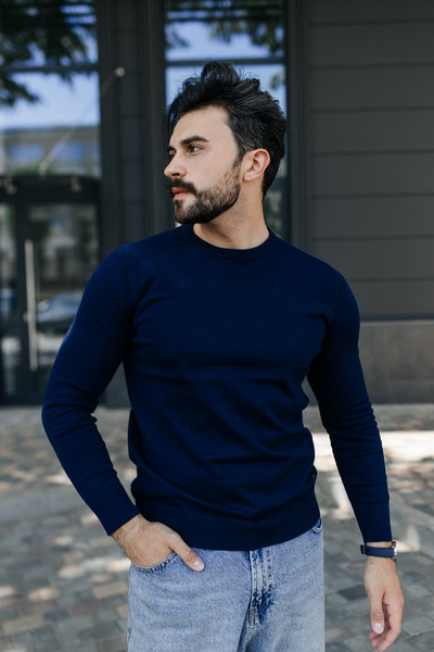 Изображение товара Джемпер Isee SG100066J (р.56, темно-синий)