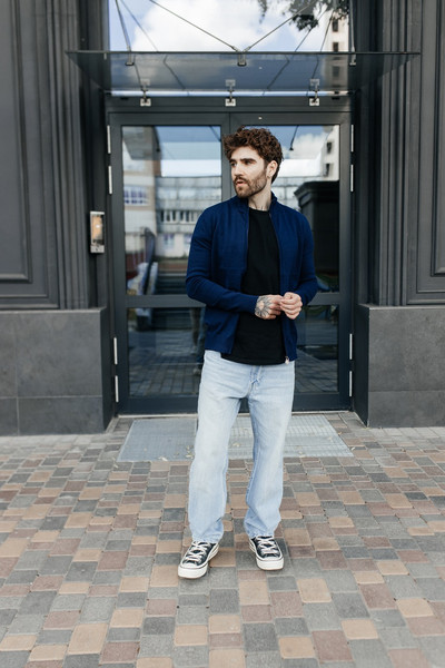 Изображение товара Джемпер Isee SG100036 (р.50, темно-синий)