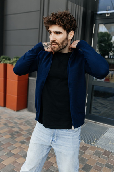 Изображение товара Джемпер Isee SG100036 (р.52, темно-синий)