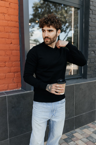 Изображение товара Джемпер Isee SG100030 (р.52, черный)