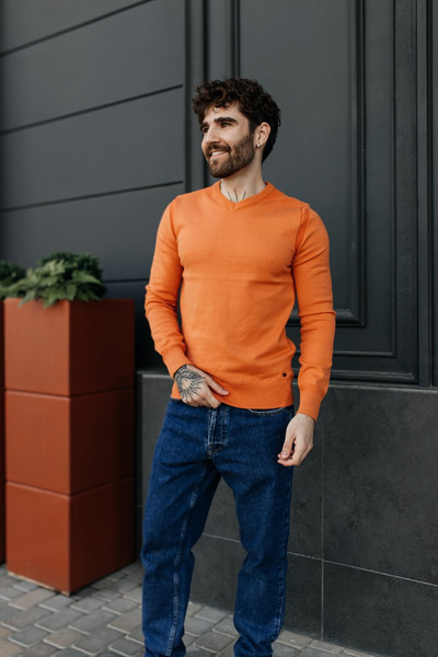 Изображение товара Джемпер Isee SG100030 (р.50, оранжевый)