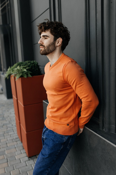 Изображение товара Джемпер Isee SG100030 (р.50, оранжевый)