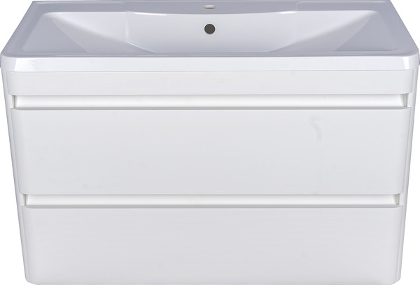 Изображение товара Тумба под умывальник Symbolite Атлантика 100 Люкс Plus (подвесная, белый)