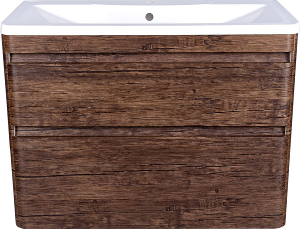 Изображение товара Тумба под умывальник Symbolite Атлантика 100 Люкс Plus (подвесная, старое дерево)