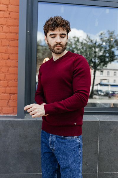 Изображение товара Джемпер Isee SG100030 (р.52, бордовый)