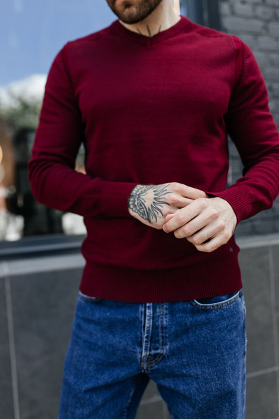 Изображение товара Джемпер Isee SG100030 (р.52, бордовый)