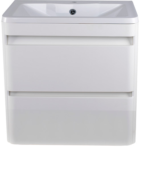 Изображение товара Тумба под умывальник Symbolite Атлантика 60 Люкс Plus (подвесная, белый)