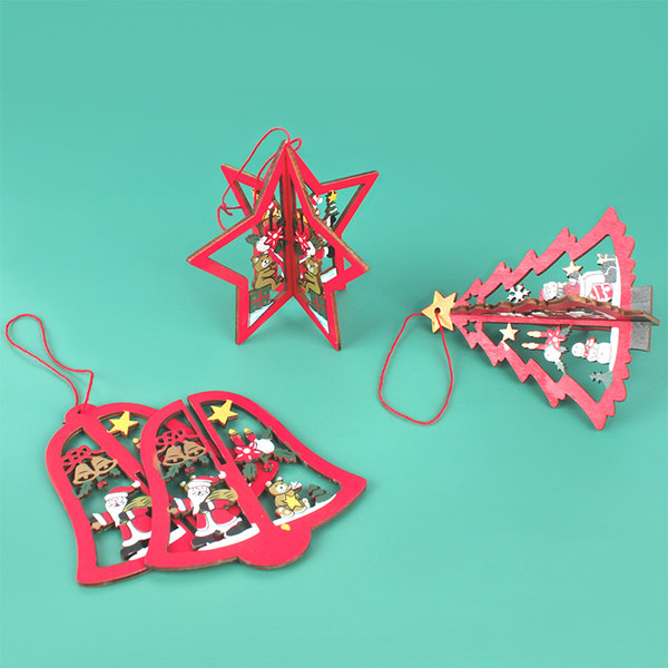 Изображение товара Елочная игрушка Darvish Ассорти 3D / DV-C-228 (красный)