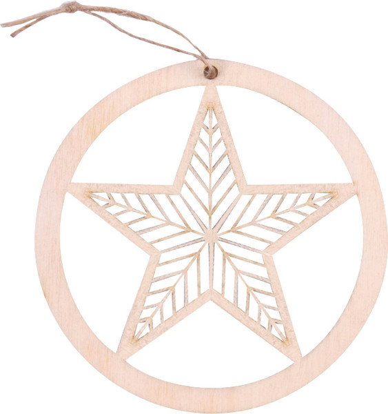 Изображение товара Набор елочных игрушек Darvish Шар со звездой / DV-C-86 (2шт)