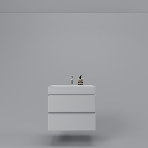 Изображение товара Тумба под умывальник Symbolite Атлантика 70 Люкс Plus (подвесная, белый)