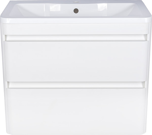 Изображение товара Тумба под умывальник Symbolite Атлантика 80 Люкс Plus (подвесная, белый)