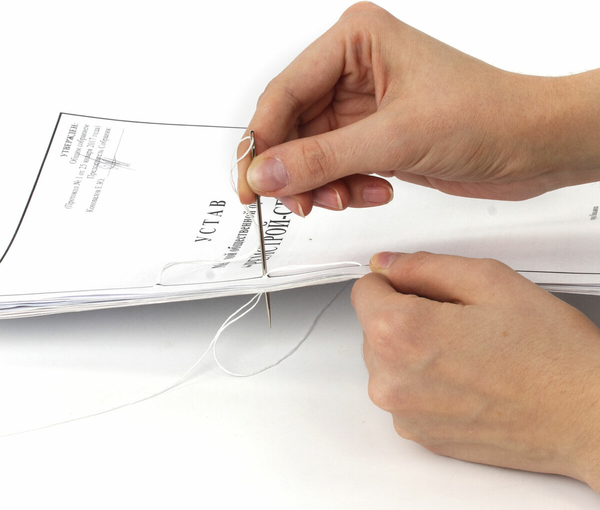 Изображение товара Нитки для прошивки документов Brauberg Для прошивки документов / 608920 (1000м, белый)