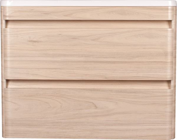 Изображение товара Тумба под умывальник Symbolite Атлантика 80 Люкс Plus (подвесная, ясень перламутр)