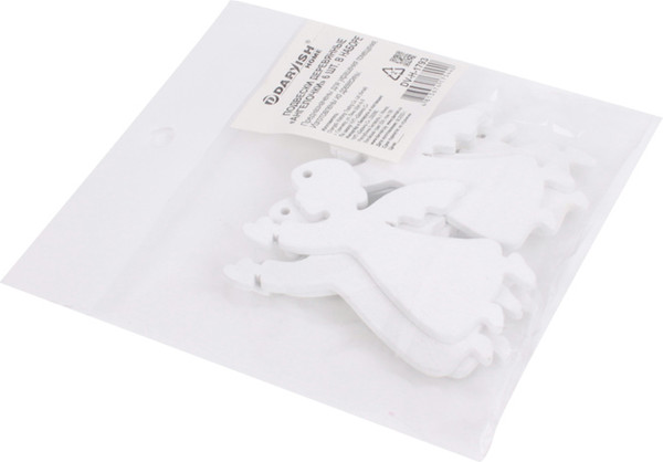 Изображение товара Набор елочных игрушек Darvish Ангелочки / DV-H-1793 (6шт)