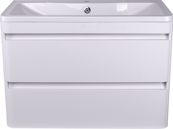 Изображение товара Тумба под умывальник Symbolite Атлантика 90 Люкс Plus (подвесная, белый)