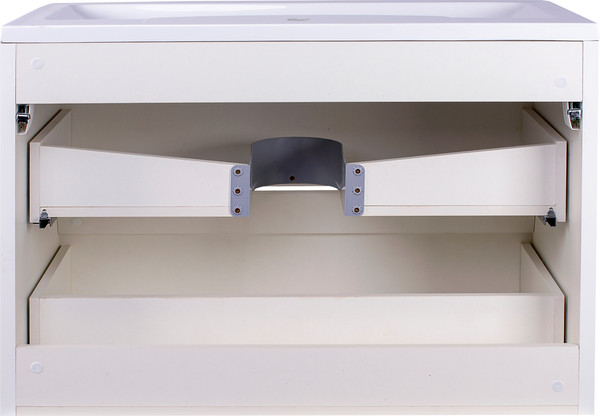 Изображение товара Тумба под умывальник Symbolite Атлантика 90 Люкс Plus (подвесная, белый)