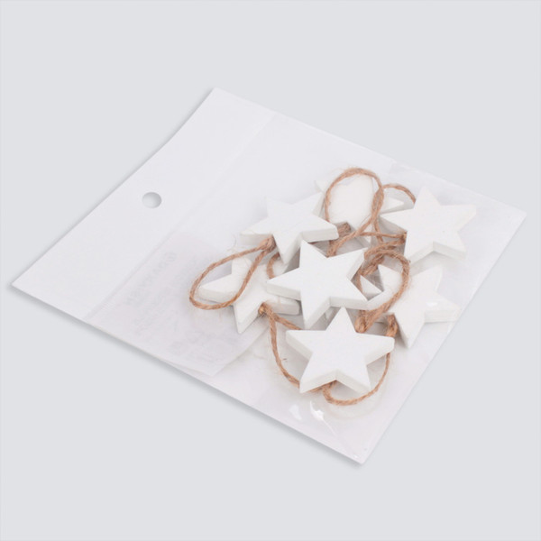 Изображение товара Набор елочных игрушек Darvish Звездочки / DV-H-1788 (8шт)