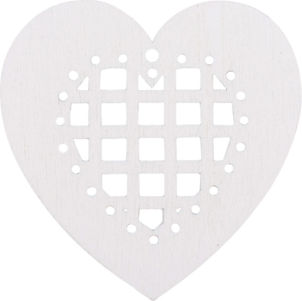 Изображение товара Набор елочных игрушек Darvish Сердечки / DV-H-1791 (6шт)