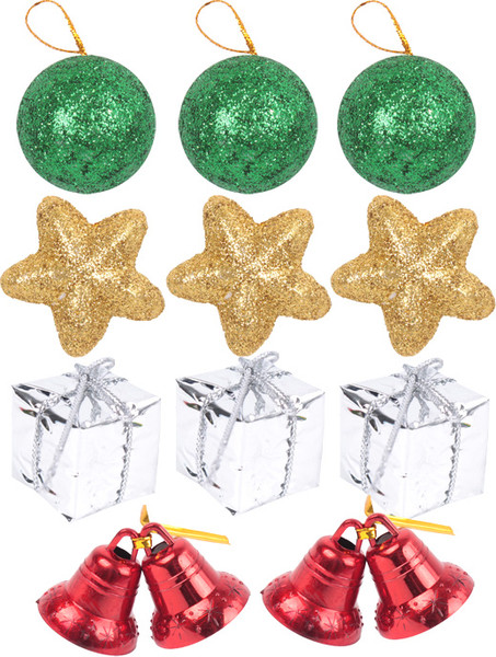 Изображение товара Набор елочных игрушек Darvish Ассорти / DV-C-200 (11шт)