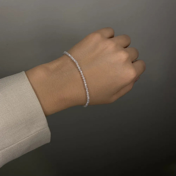 Изображение товара Браслет Wolves Циркон 5608 (белый)