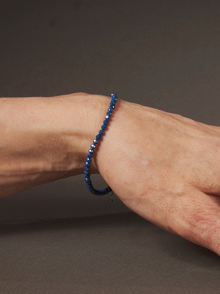 Изображение товара Браслет Wolves Циркон 5676 (синий)