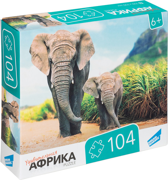 Изображение товара Пазл Dream Makers 104 Африка / RI1001C