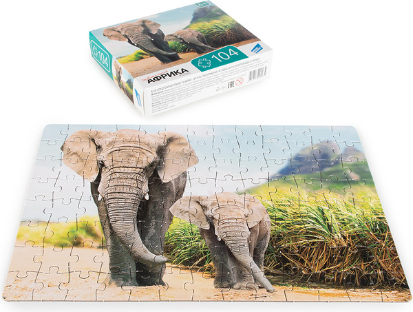 Изображение товара Пазл Dream Makers 104 Африка / RI1001C