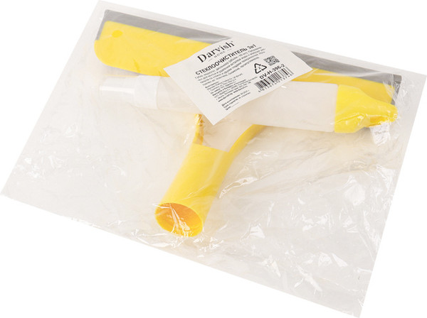 Изображение товара Скребок для мытья окон Darvish DV-H-396-2 (желтый)