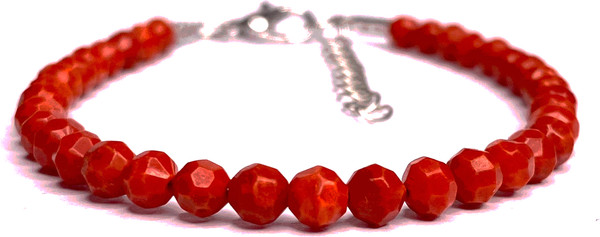 Изображение товара Браслет Wolves Коралл 5948 (красный)