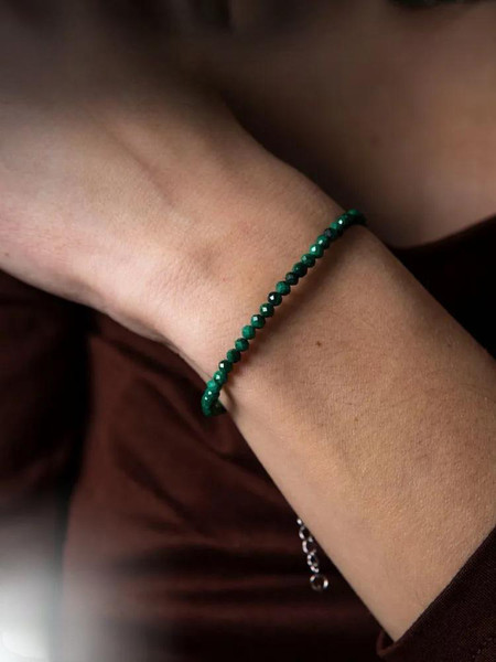 Изображение товара Браслет Wolves Малахит 6322