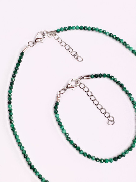 Изображение товара Браслет Wolves Малахит 6322