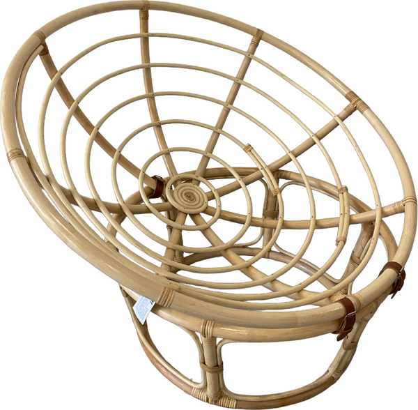 Изображение товара Кресло садовое Мебель Солнца Папасан 23/01 (натуральный/бежевый)