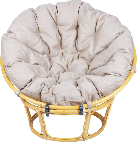 Изображение товара Кресло садовое Мебель Солнца Папасан 23/01 (медный/бежевый)